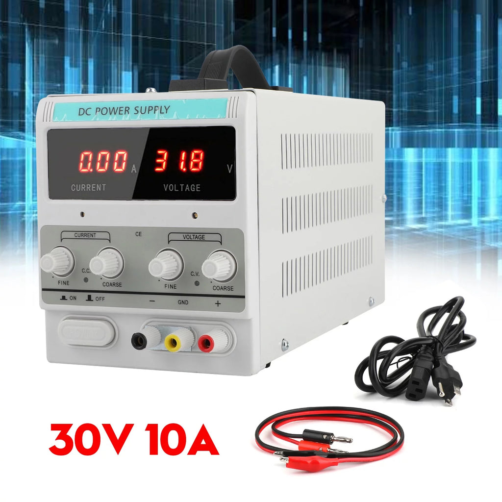 30V 10A Adjustable DC Power Supply R438097