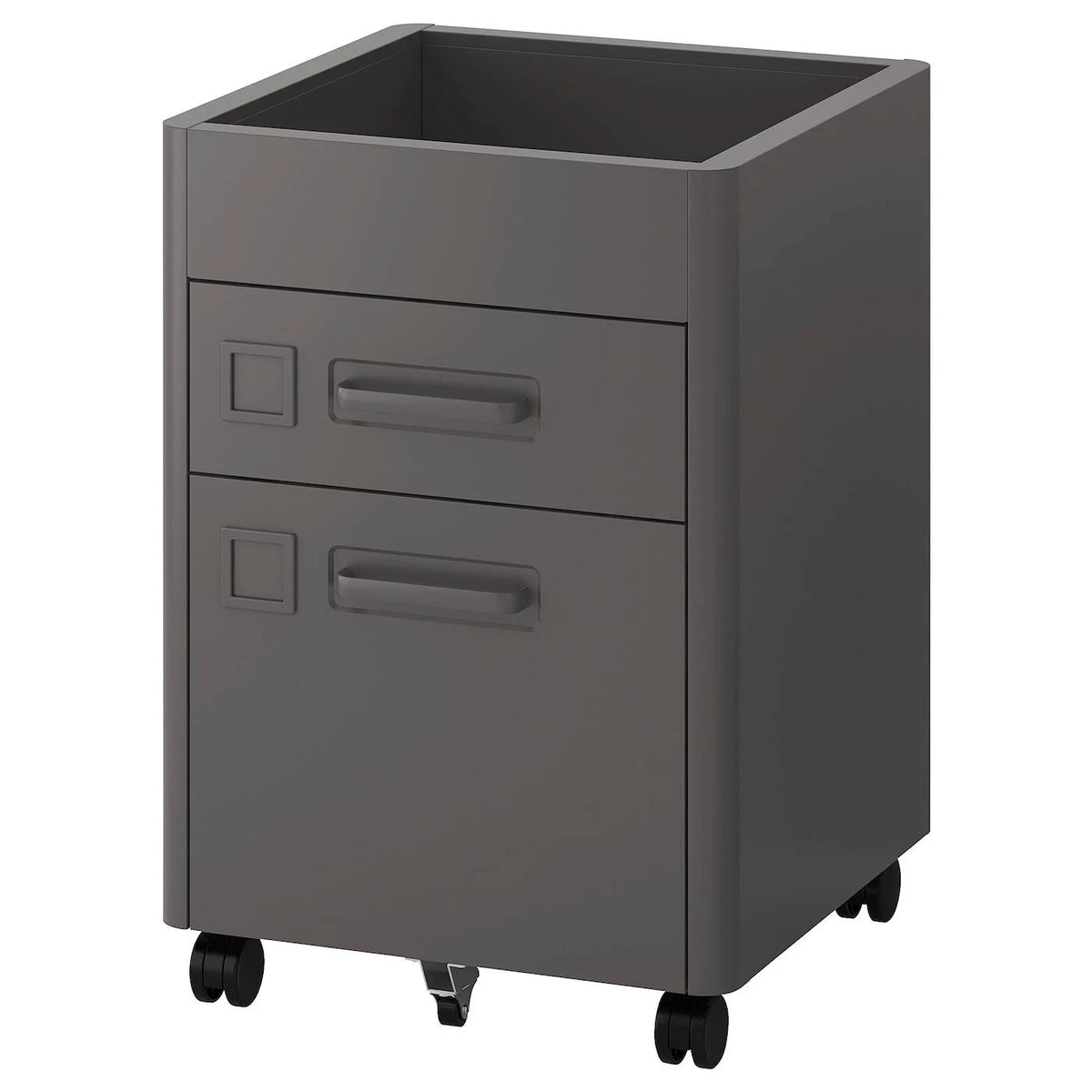 Dark Gray Drawer Unit on Casters F11332