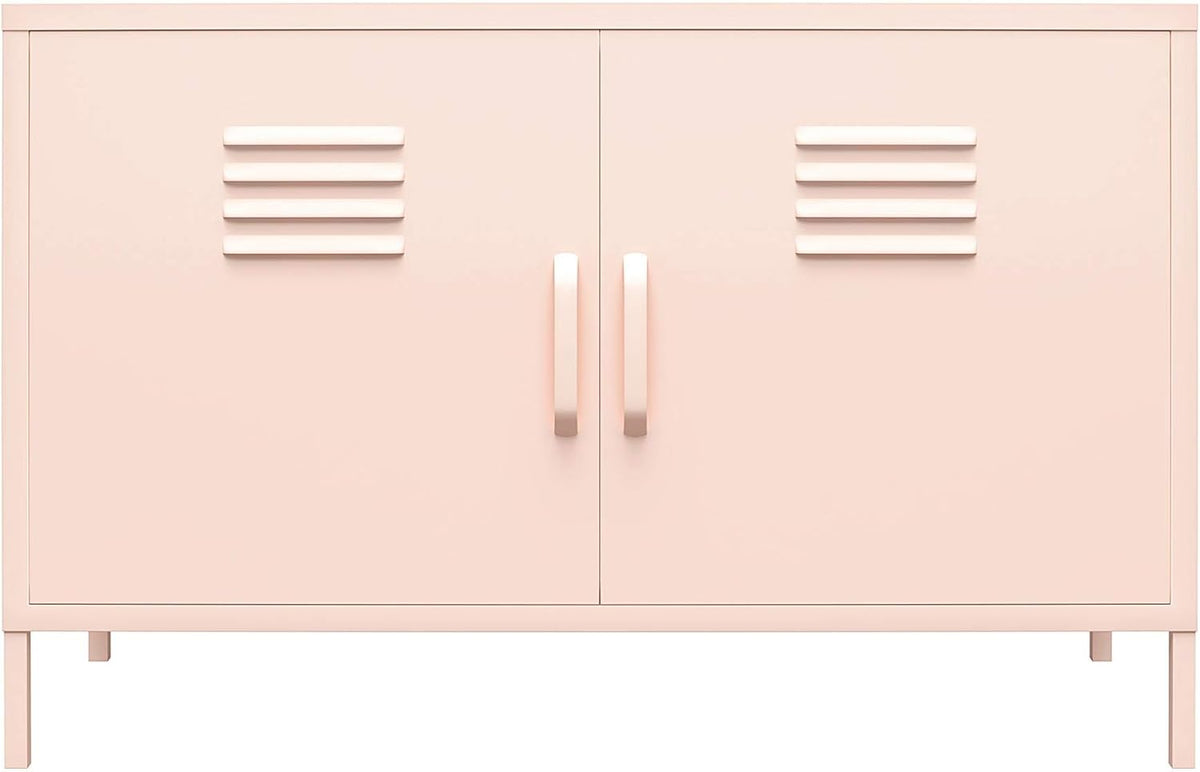 2 Door Metal Accent Cabinet Z451