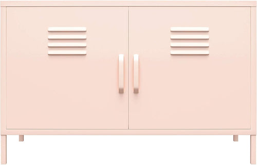 2 Door Metal Accent Cabinet Z451