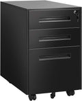 3 Drawer Metal File Cabinet with Lock U19276