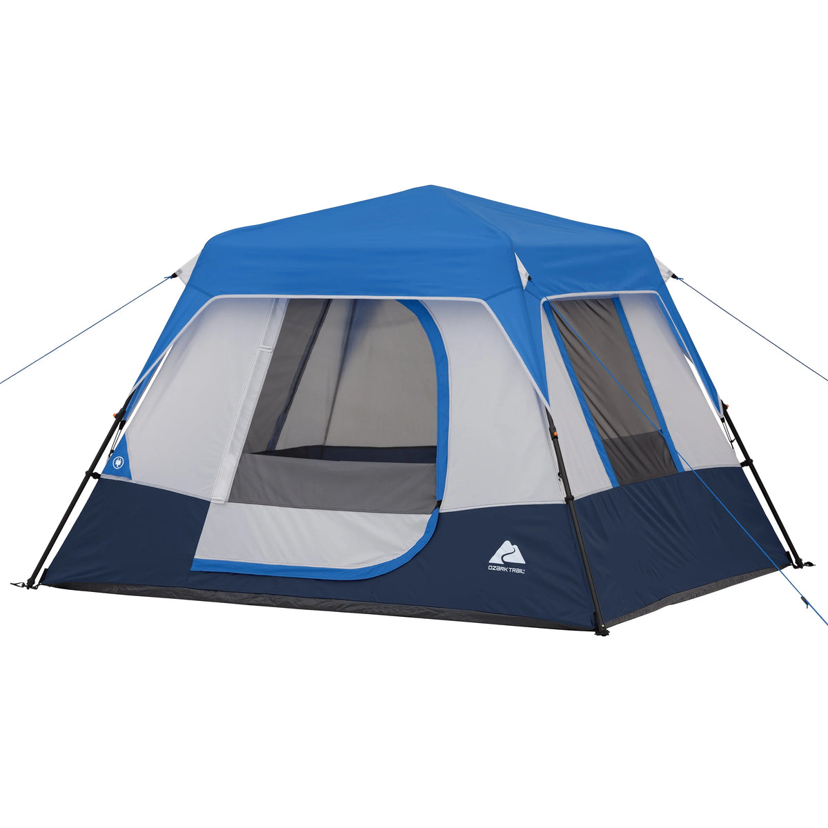 4-Person Instant Cabin Tent with LED Lighted Hub J365195