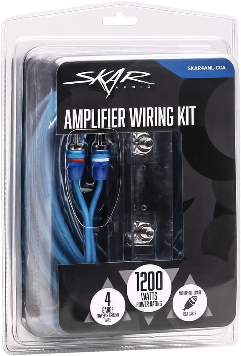 1/0 Gauge CCA Amplifier Installation Wiring Kit V746