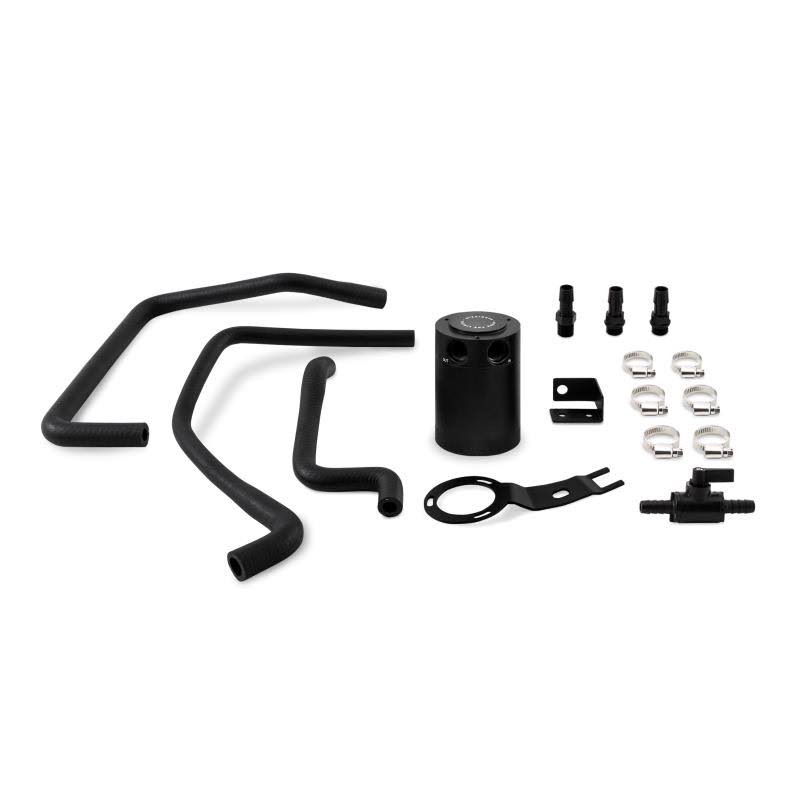 Black Baffled Oil Catch Can Kit C49079