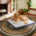 Large Cooling Orthopedic Dog Bed with Removable Cover O390474