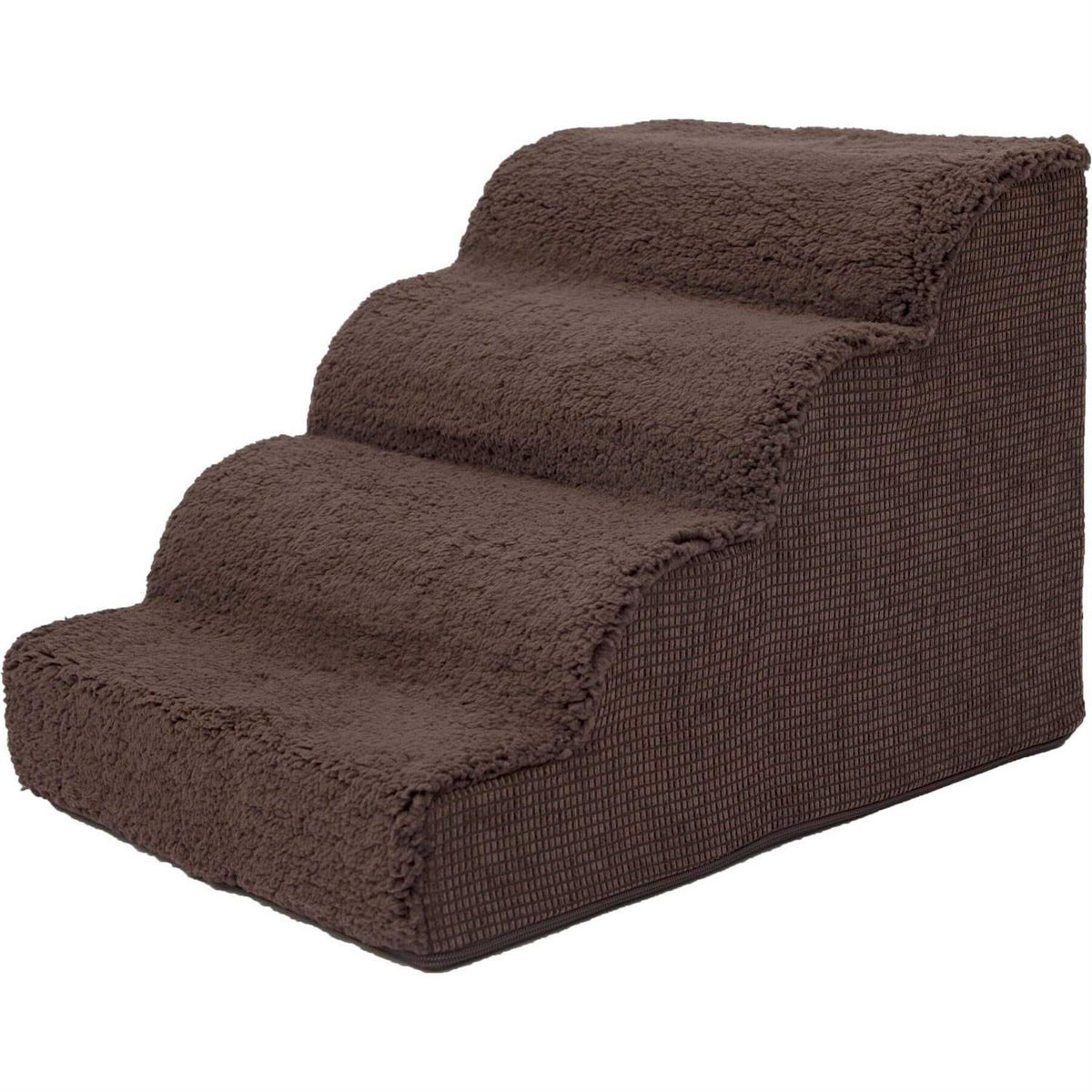 High Density Foam Scalloped Sherpa Top 4 Steps C1415