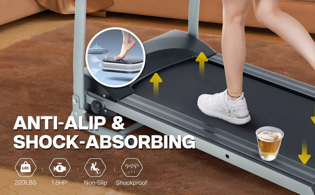 Foldable Electric Treadmill with LCD Monitor I3813