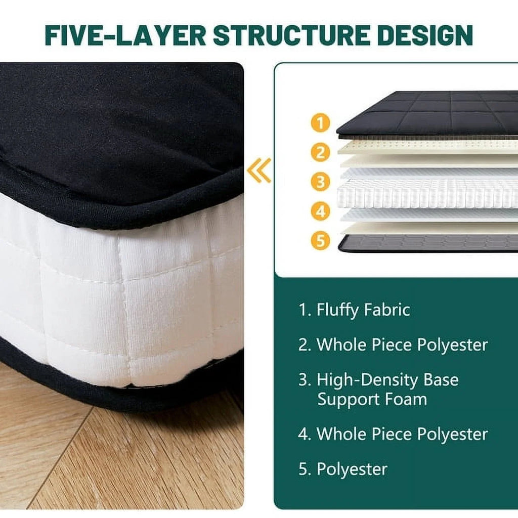 Japanese Floor Mattress with Storage Bag N817305