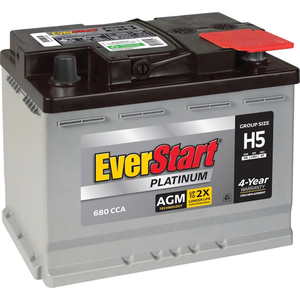 AGM Automotive Battery Group Size H5 12 Volt 680 CCA Q49248