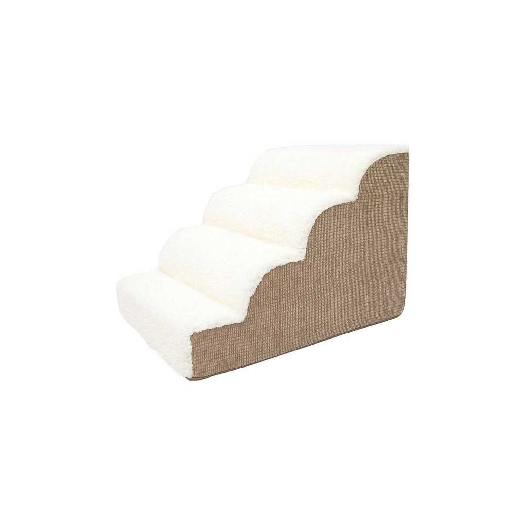 High Density Foam Scalloped Sherpa Top 4 Steps C1415