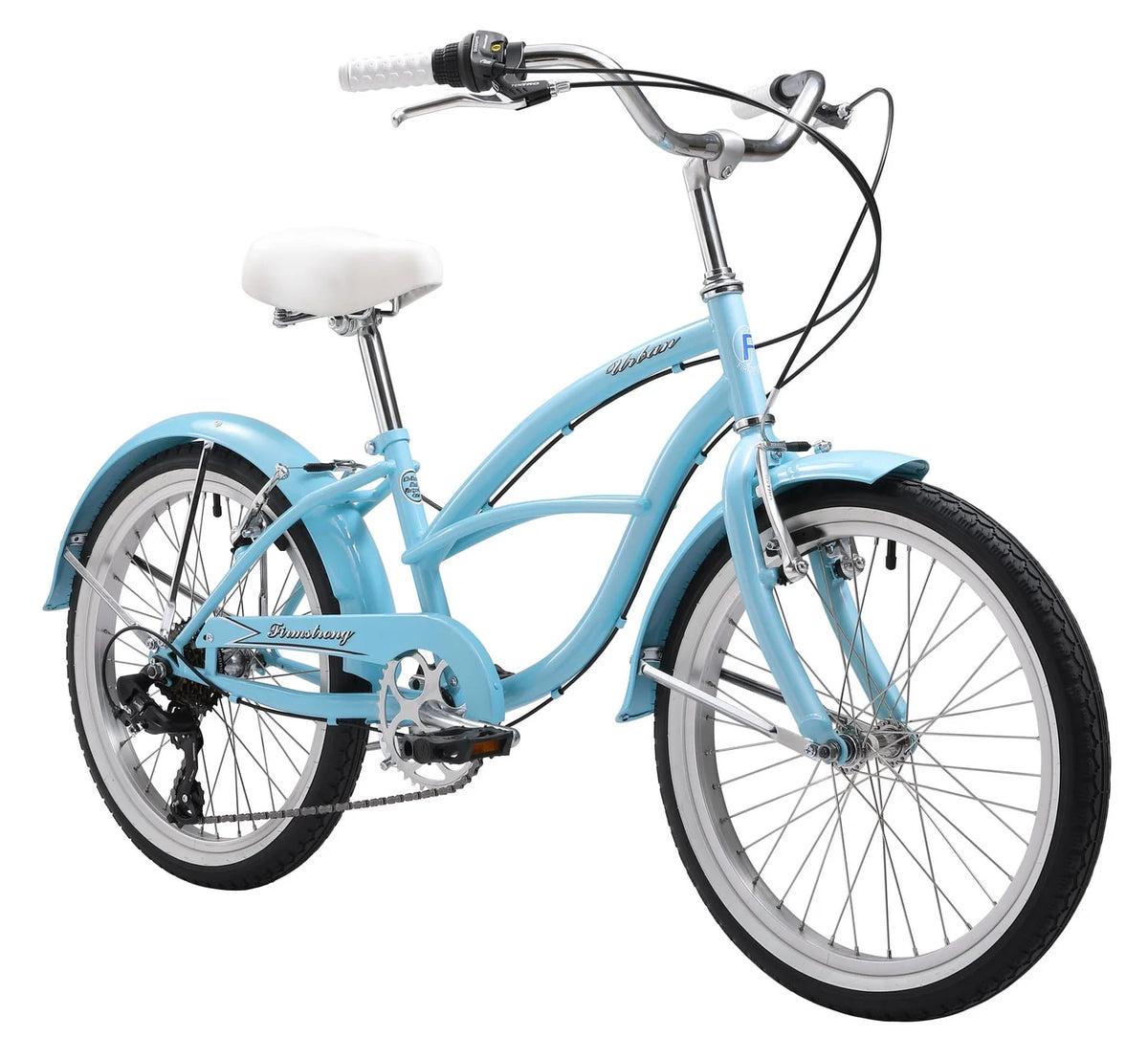 20" Seven Speed Baby Blue Girl's Bike H24290