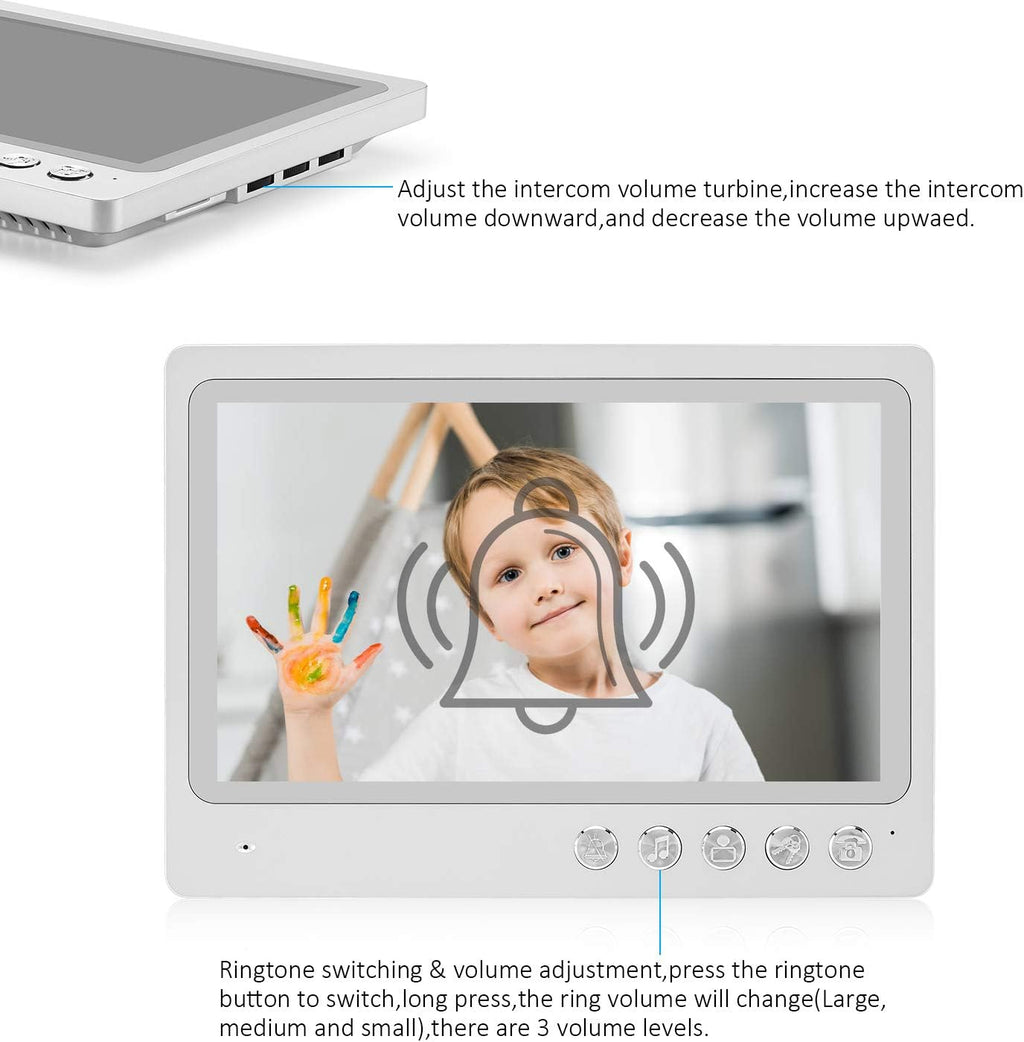 9 Inch Wired Video Intercom System with Night Vision N5887