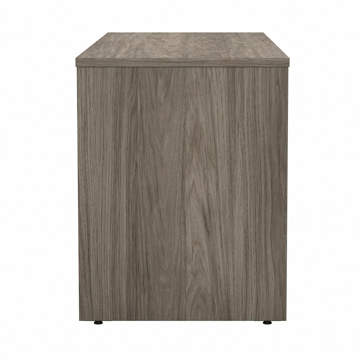 Modern Hickory Engineered Wood Credenza Desk Y41579