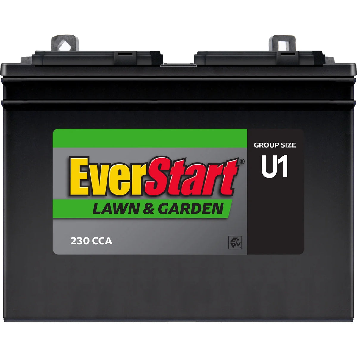 Lead Acid Lawn & Garden Battery, Group Size U1 12 Volt, 230 CCA Y659706