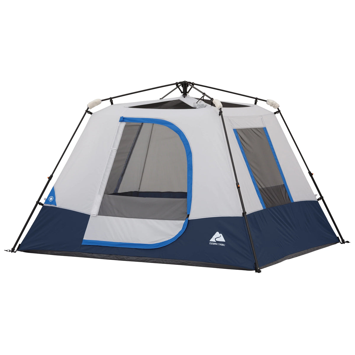 4-Person Instant Cabin Tent with LED Lighted Hub J365195
