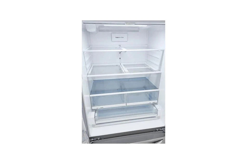 33 In. 25 Cu. Ft. Stainless-Steel French Door Refrigerator D825967