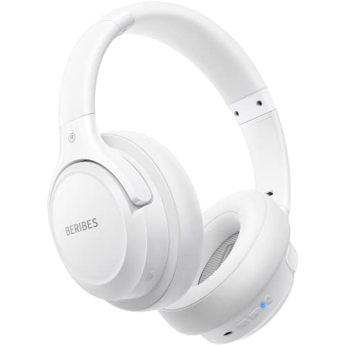 Bluetooth Headphones Over Ear, 65H Playtime, 6 EQ Music Modes, Wireless Headphones with Microphone, Foldable Lightweight Headsets, Deep Bass L126781