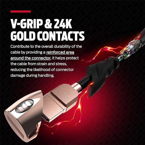 Rose Gold 4K Ultra HD HDMI Cable 6 FT O546749