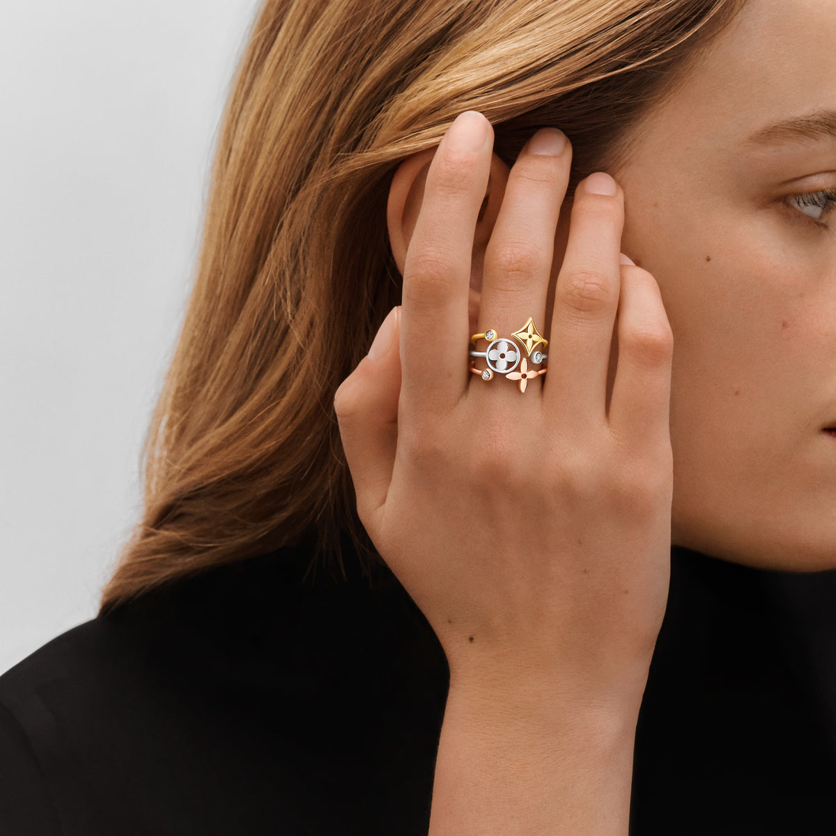 Gold Diamond Ring G641235