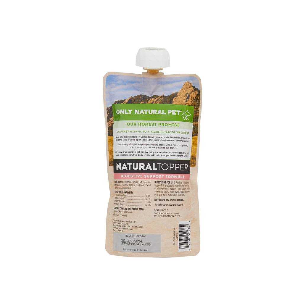 Natural Pet Digestive Support Dog Food Topper D6985