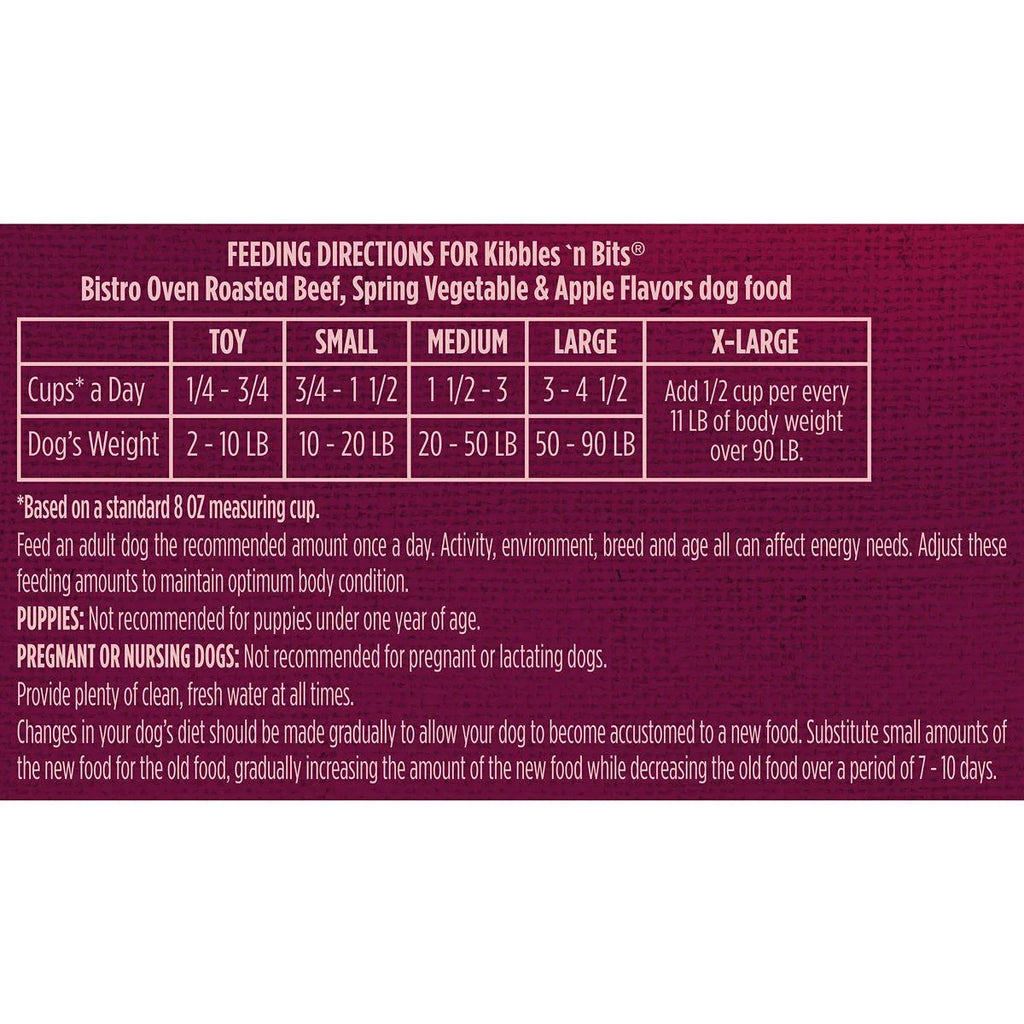 Oven-Roasted Beef Recipe Dry Dog Food 45 lb. Z6975