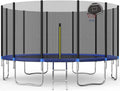 10FT Outdoor Trampoline with Safety Enclosure Net Z8866