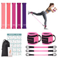 Resistance Bands Set with Cuffs, Set of 8 S667361