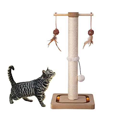 Beige 25 inches Cat Scratching Post Q1964