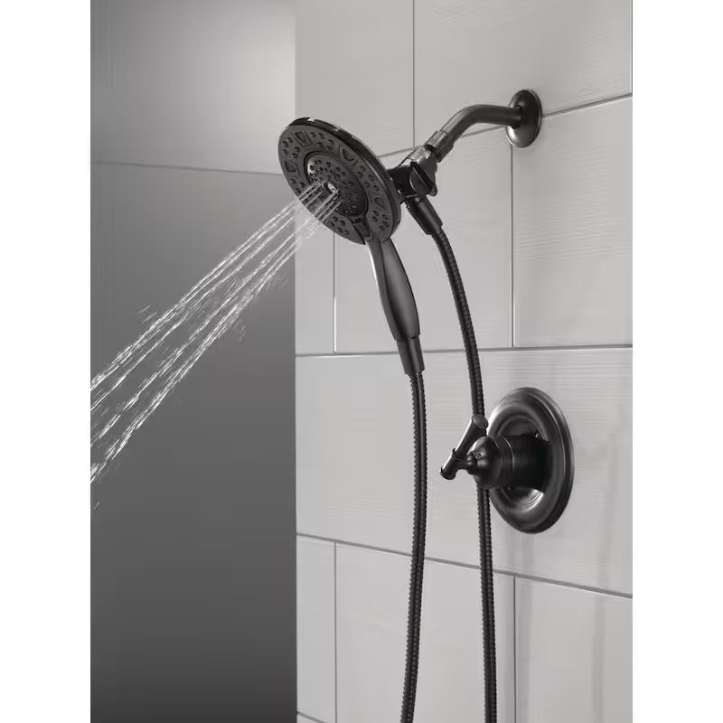 Single-Handle 4-Spray Shower Faucet 1.75 GPM Matte Black V68559