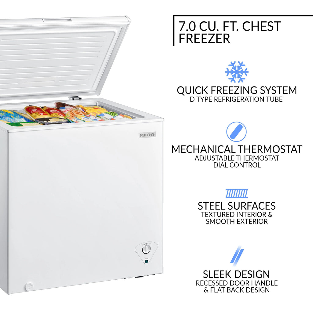 7.0 Cu. Ft. Chest Freezer K45490