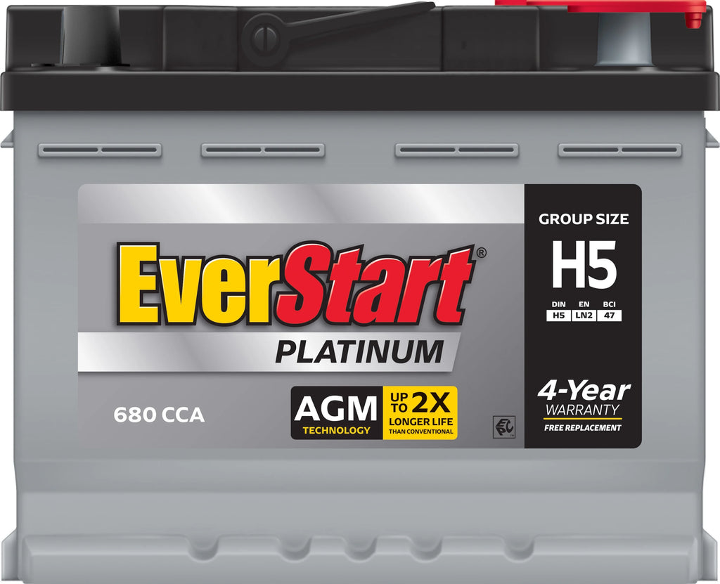 AGM Automotive Battery Group Size H5 12 Volt 680 CCA Q49248