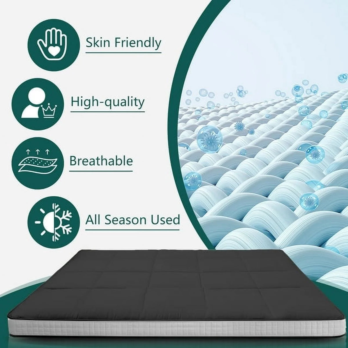 Japanese Floor Mattress with Storage Bag N817305