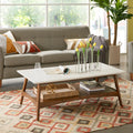 Off-White Pecan Coffee Table H88936