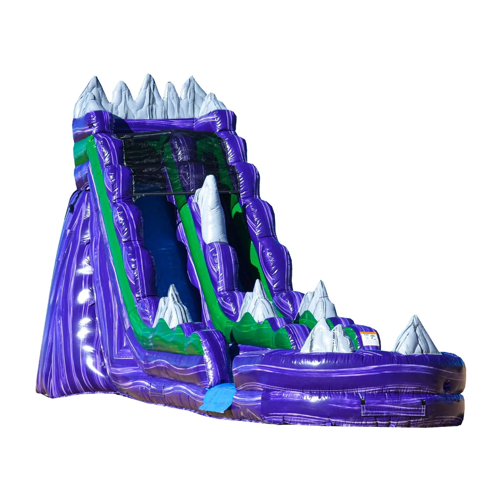 Inflatable Water Slide with Splash Pool J609