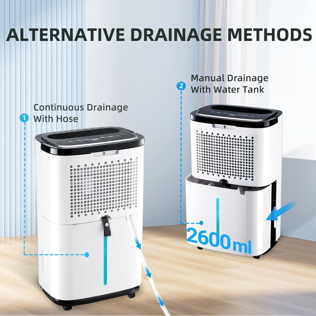 30 Pints Dehumidifier with Drain Hose C46955