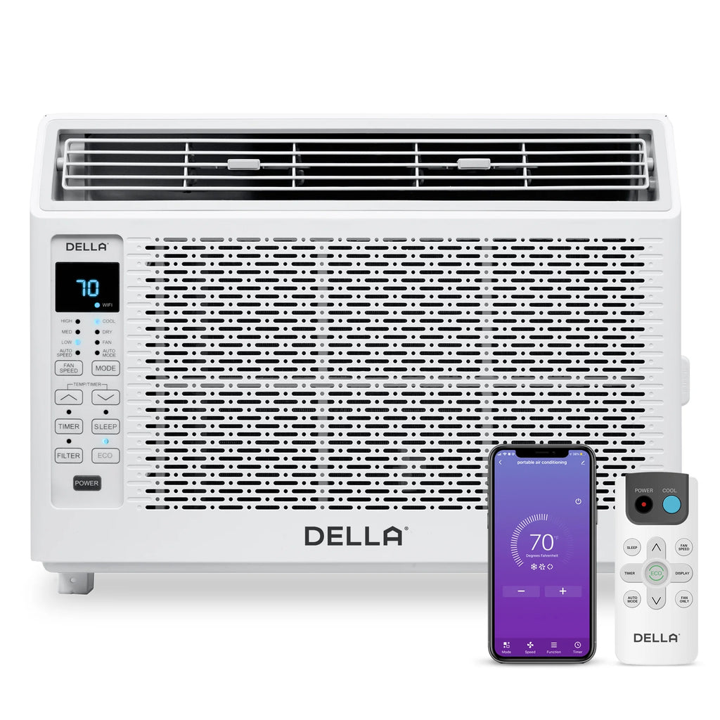 6000 BTU Window Air Conditioner with Remote Control B603506