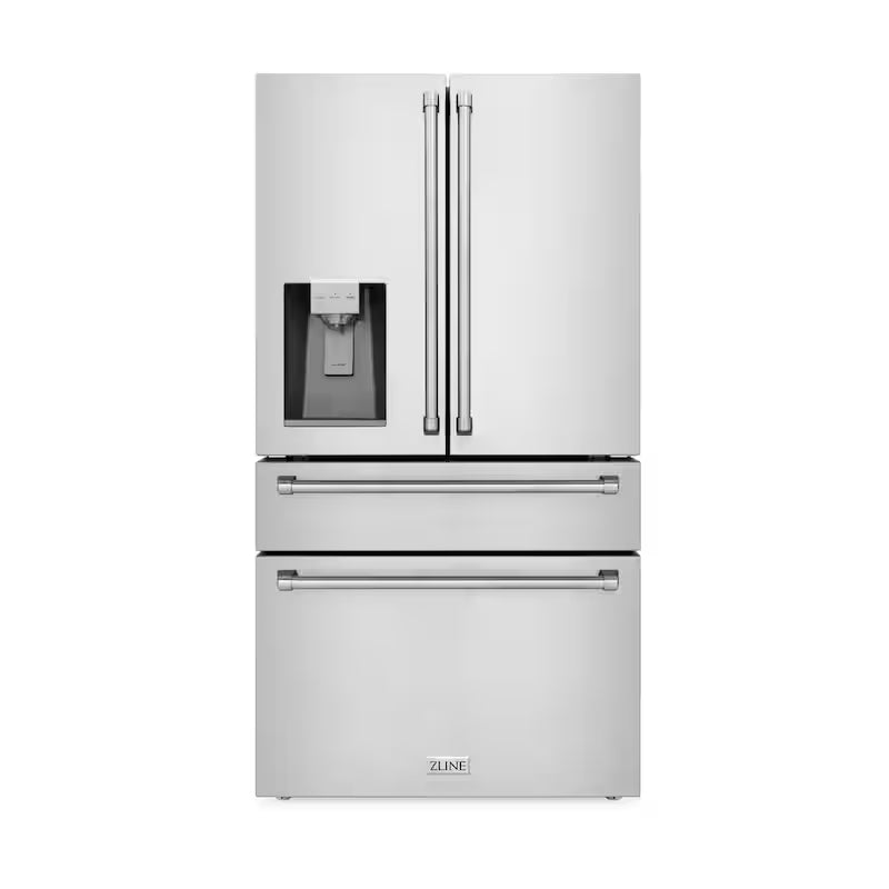 4-Door French Door Refrigerator with Ice and Water Dispenser L18201