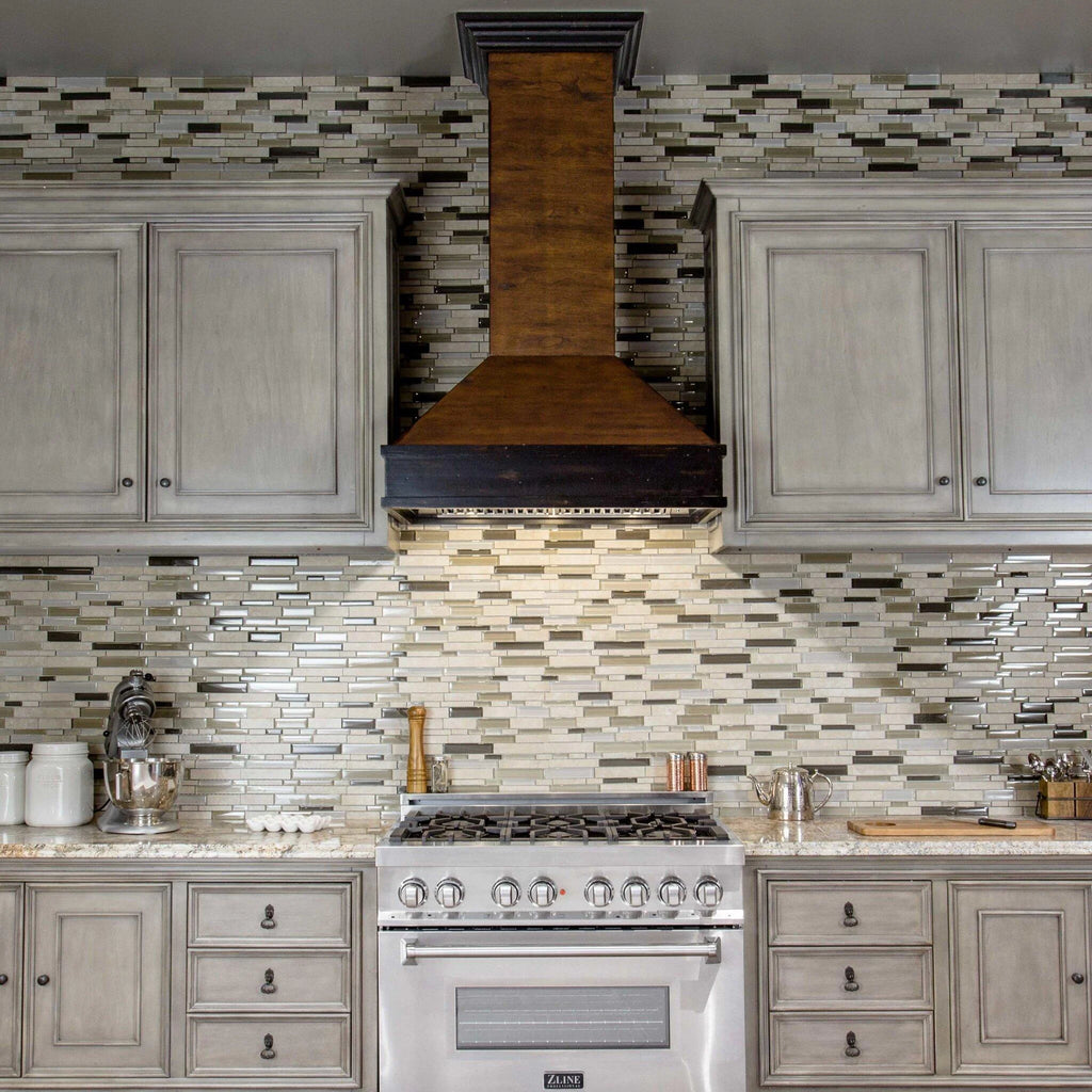 Wooden Wall Mount Range Hood Y2963