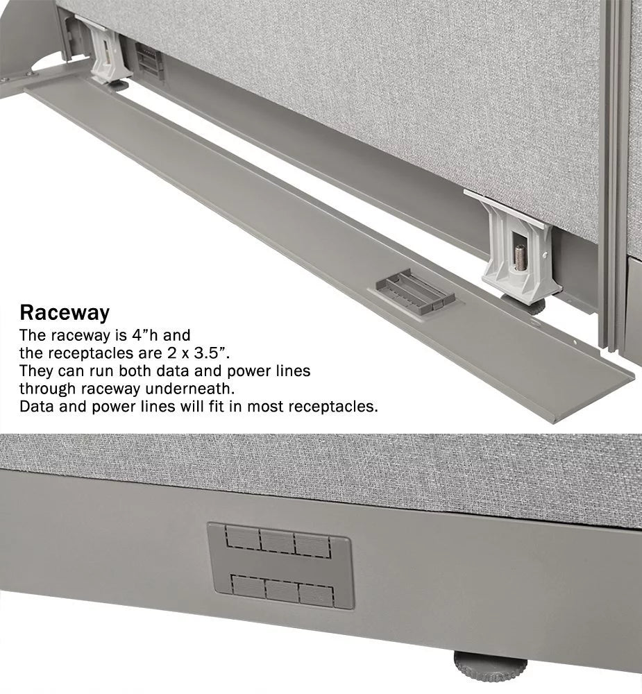 Wall Mounted Office Partition Room Divider U26607