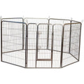 Heavy Duty Metal Tube Pet Dog Exercise & Training Playpen K584