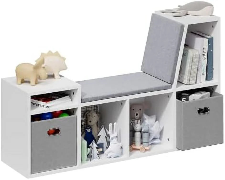 Reading Nook Bench with Seat Cushion J895