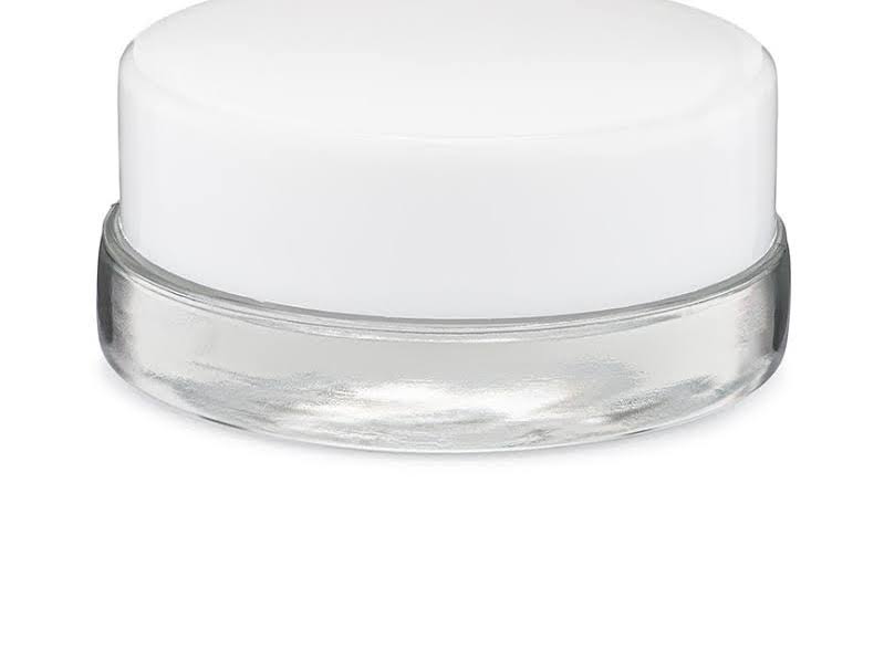 7ml Clear Glass Concentrate Container with Black Cap 270 Count C1088
