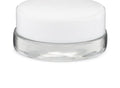 7ml Clear Glass Concentrate Container with Black Cap 270 Count C1088