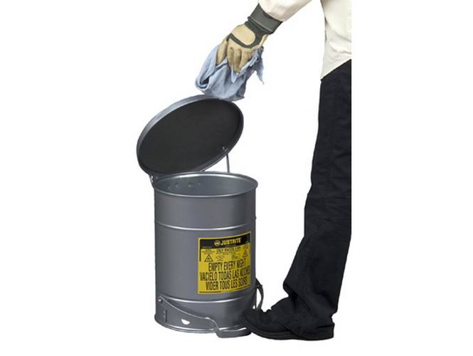 6 Gal Steel Oily Waste Can X501143