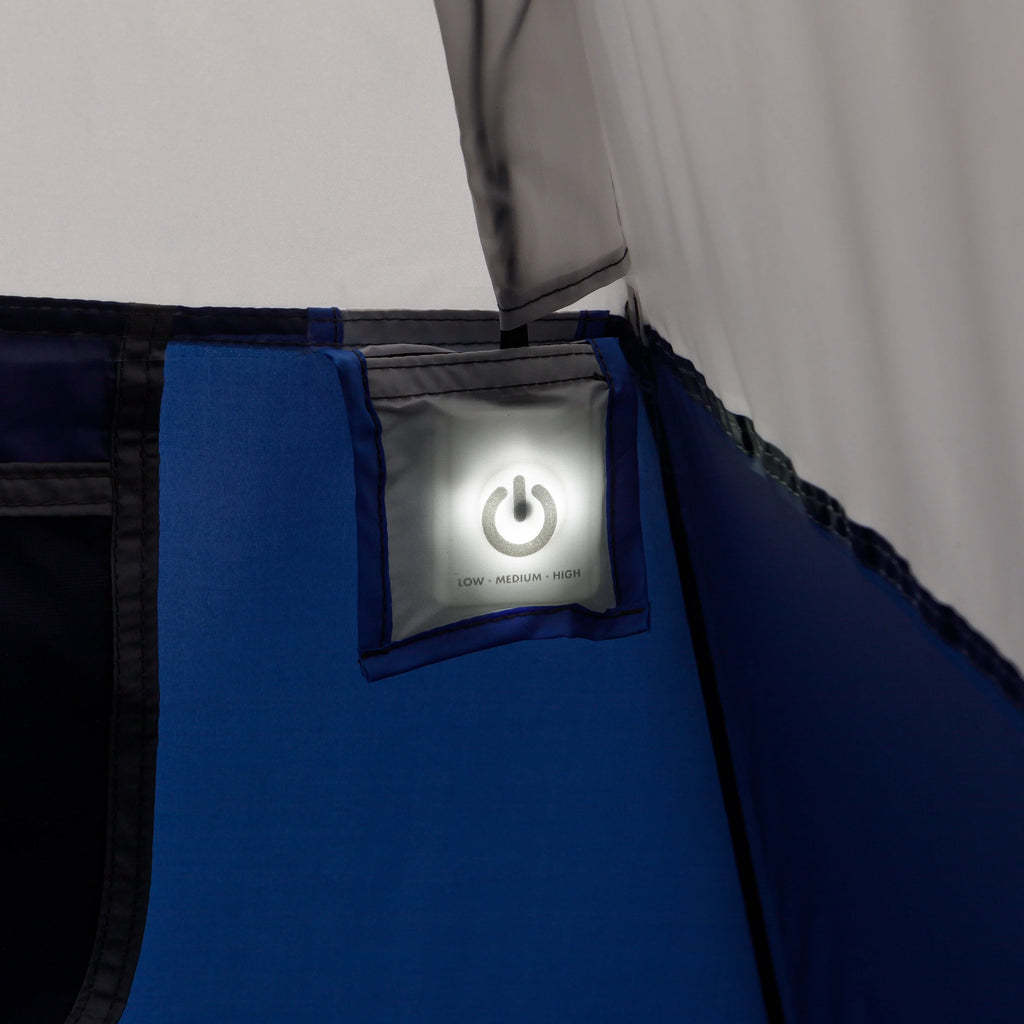4-Person Instant Cabin Tent with LED Lighted Hub J365195