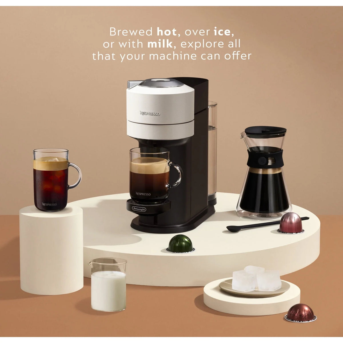 White Coffee and Espresso Maker J4127