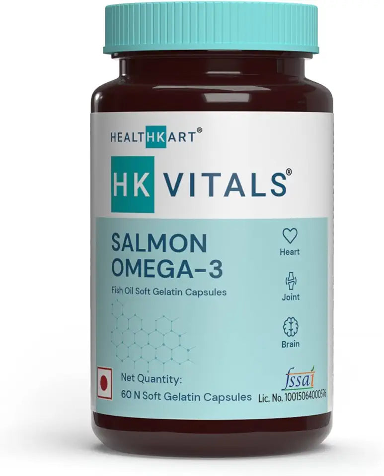 Salmon Omega 3 1000mg Capsules 60 Count H972677