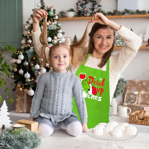 Christmas Baking Apron with 2 Pockets G145