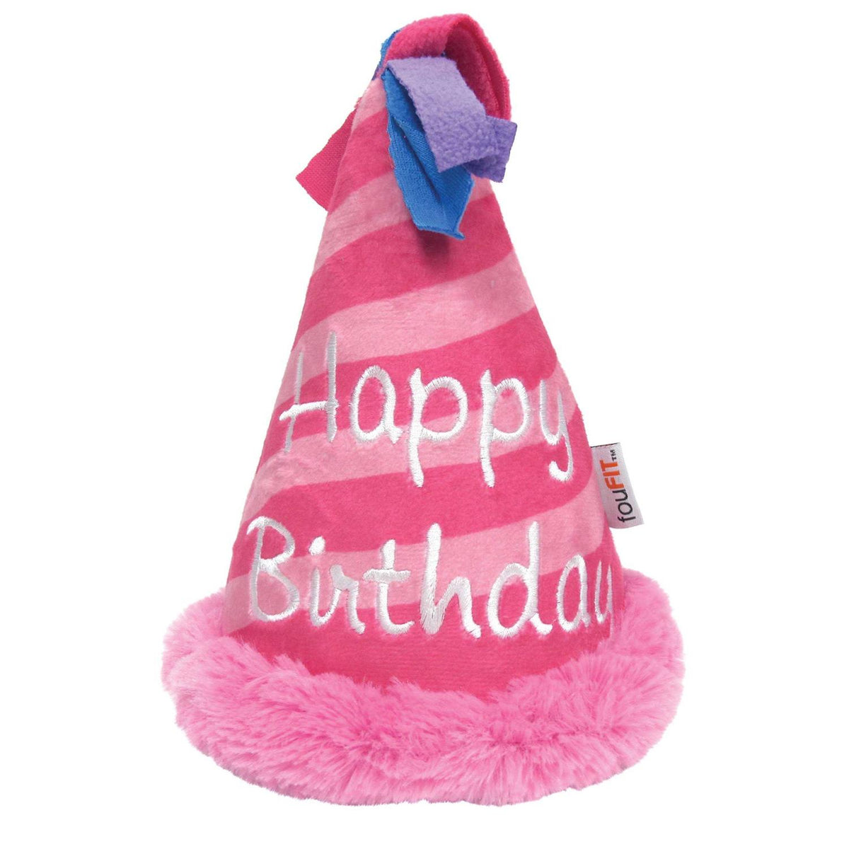 Crinkle Plush Dog Toy Y1195