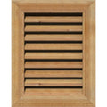 Unfinished Rough Sawn Western Red Cedar Vertical Gable Vent O32673
